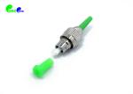 Quick Connect Fiber Optic Connectors FC APC Simplex 0.9mm Boot Optical Cable