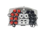 16 Ports Mini Sc Connector Fiber Optic Splitter Box Abs Pc For Network Outdoor