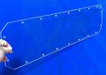 Large Size Transparent Uv Polished Fused 20/40 Quartz Glass Plate