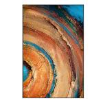 Hand Painted European Van Gogh Art Impressionist Boat Beach Palette Knife