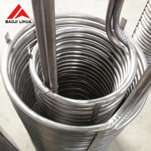 China Spiral Double Titanium Tube Heat Exchangers Coil Evaporator factory