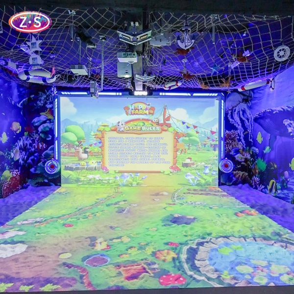 China Immersive Interactive Projection with Multiplayer Modes & Educational Adventures factory