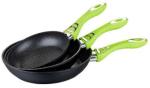 Promotion Durable Non-stick Ceramic Aluminum Kitchen Pots and Pans Set, 8, 9.5,
