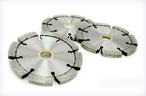 China High Speed Diamond Cutting Blade , Concrete Cutting Blades For Angle Grinder factory