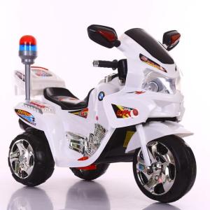 China Early Education Function 6V Electric Police Ride On Motorcycle Bike Car for Kids Model factory