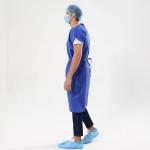 OEM Patient Gown Hospital Open Shoulder Patient Gown SMS Short Sleeve Hospital