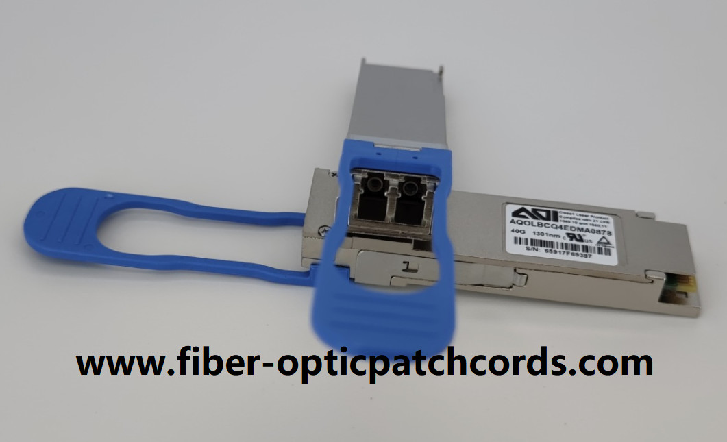 SMF 1301nm SFP Transceiver Module 40G QSFP+ AOI AQOLBCQ4EDMA0878