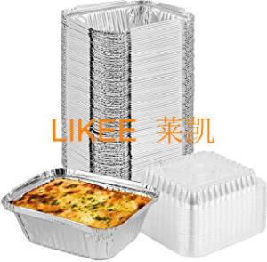 China Wrinkle Wall H24 Aluminum Foil Pan For Hotel Restaurant Food Storage factory