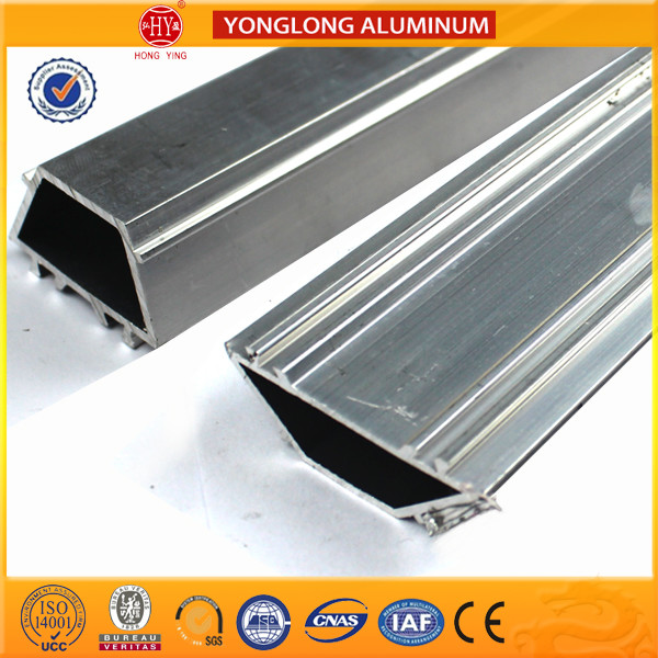 Square Aluminum Heatsink Extrusion / Window Frame Parts Good Water Tightness