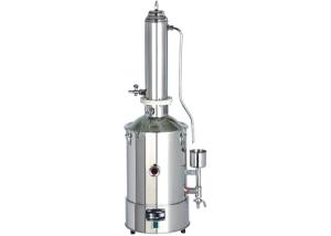 China 5L 10L 20L Stainless Steel Water Distiller , Electrically Heated Pure Water Distiller AC 220V factory