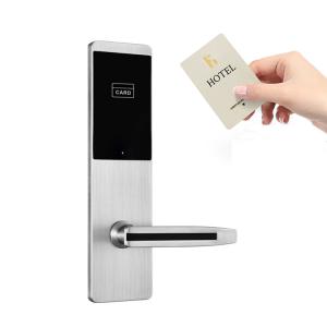 China ANSI Mortise Zinc Alloy Hotel Smart Door Lock with Swipe Card factory