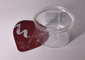 China 35 Gram 100% Acrylic Small Plastic Containers For Apple Jam Packing factory