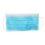Melt Blown Fabric Grade Disposable Surgical Mask Protect Dust In Blue Color