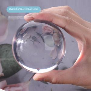 China D60mm Clear Acrylic Ball Logo Print Unisex For Sports Toy factory