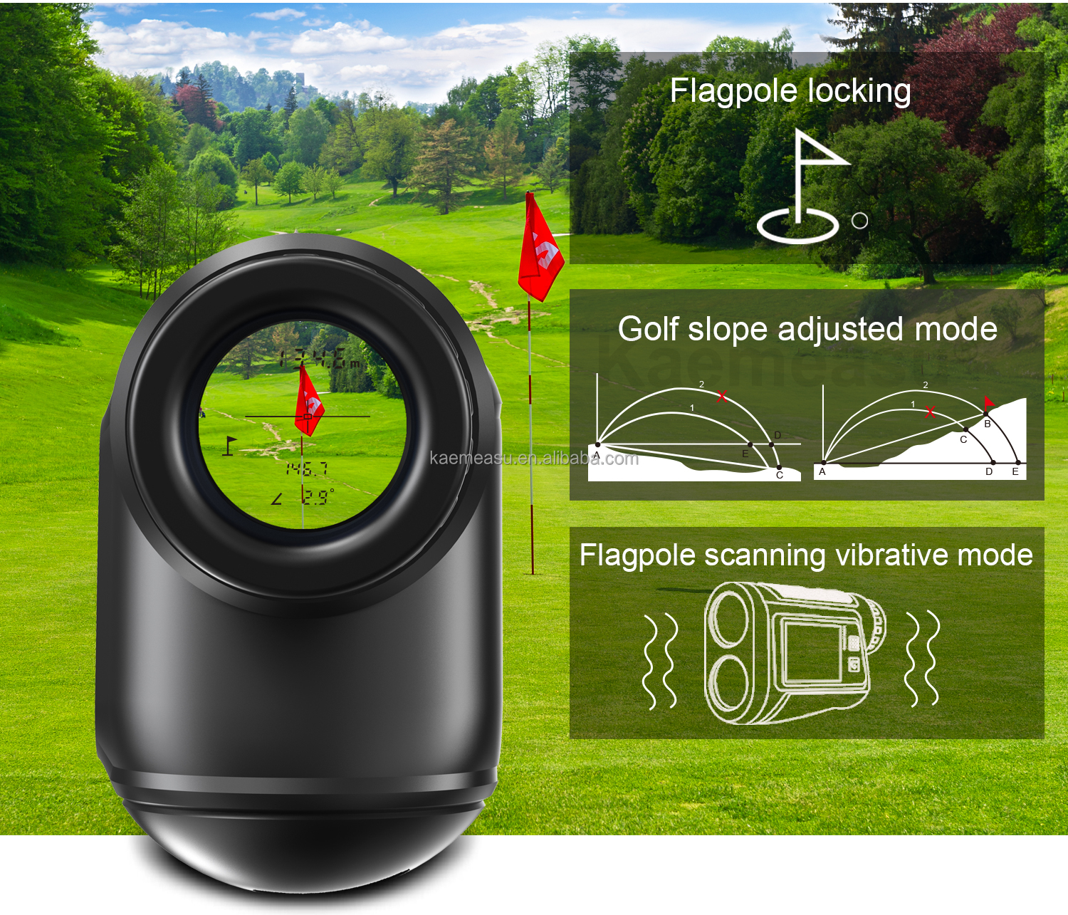 Laser distance meter mini Golf Laser Rangefinder hunting finder telescope laser measuring device 600m
