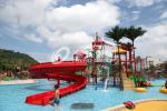 Fiberglass Kids' Water Playground inside water parks with water pump /