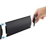 White Sliding Office Door Sign Holder Reusable Custom ODM OEM