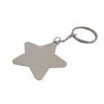 Promotional Pentagram keychain Metal logo customized great gifts