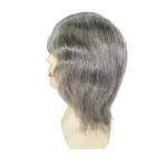 6" Full Head Hair Wig for Men Super Thin Skin Indian Men Hair Toupee Wig