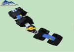 Black Adjustable Knee Support Band Orthopedic Leg Support For Fracture