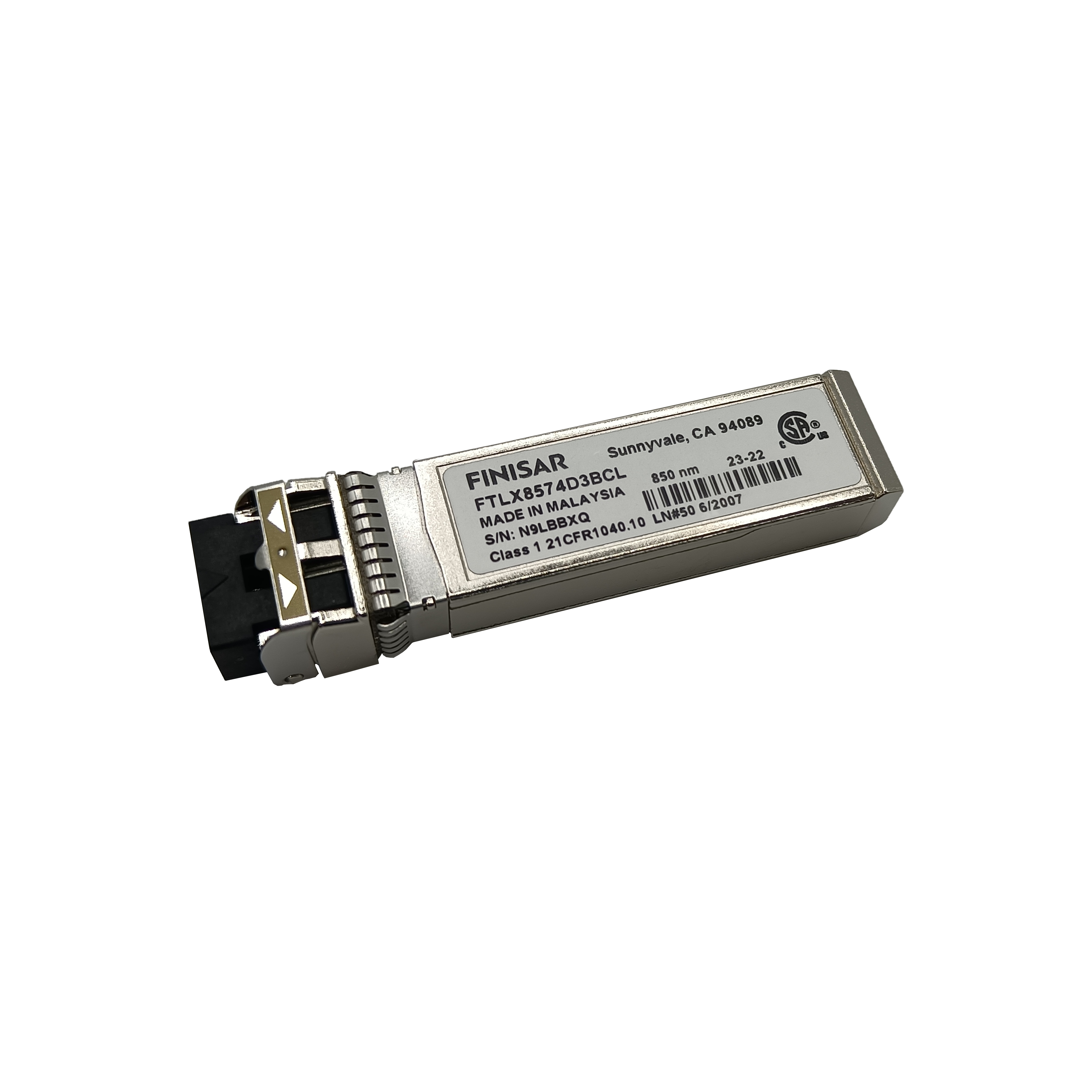 Finisar FTLX8574D3BCL 10G SFP+ Optical Transceiver 850nm 400m