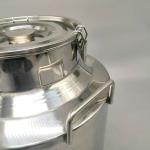 40 Liters Cow Goat Heat Preservation Double Wall Bucket Oil Barrel Milk Can