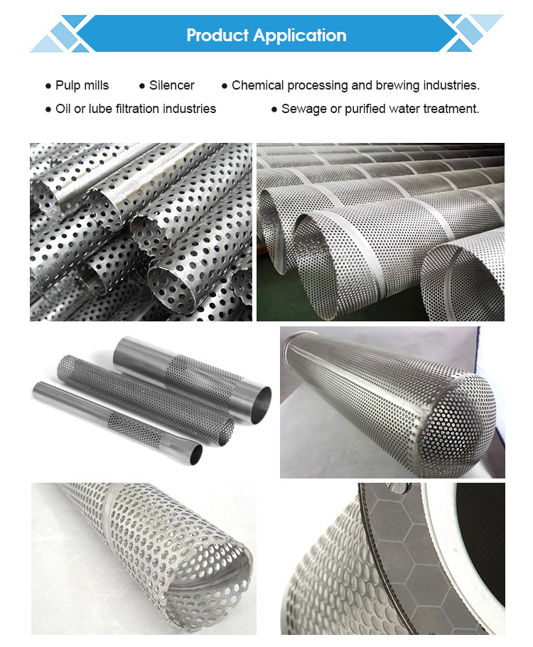 OEM Customized Wedge Wire Screen Cylinders And Other Wedge Wire Filters