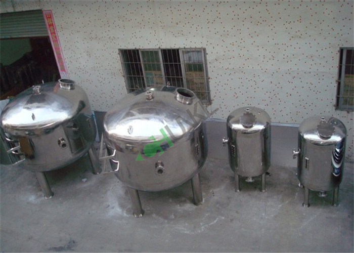 Stainless Steel Mechanical Filter For Water Treatment With Quartz Sand / Activated Sand Filter