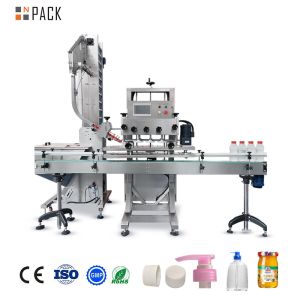 Automatic Lug Cap Sealing Machine Inline Bottle Capping Machine