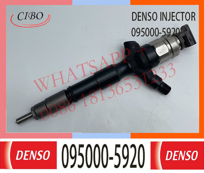 095000-5920 Common Rail Diesel Fuel Injector 23670-09070 For Toyota Hilux 1KD-FTV 3.0L