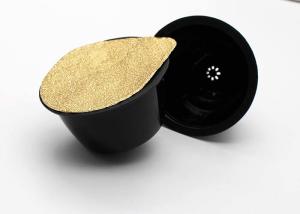 China Portable Coffee Pod Capsules For Nespresso With Sealing Aliminum Lid 8g Volume factory