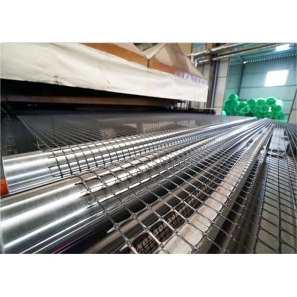 30KN 50m Plastic Geogrid Mesh For For Ground Stabilization