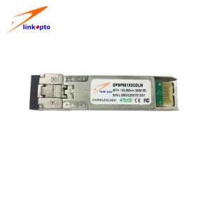 China MMF 850nm 10Gb SR SFP+ 300M LC Fiber Optic Transceiver Module Hot Pluggable factory