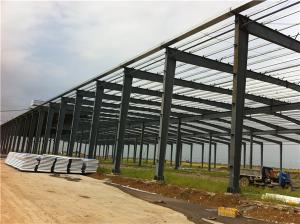China Painting Prefabricated Steel Frame Buildings With 50 Years Life factory