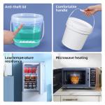 Large Beer Ferment Washing Water Tank Pail Seat Opener Bucket for Food Grade 1