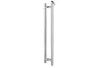 Shop glass and wood Door pull and Push glass door handle SS201 SS304