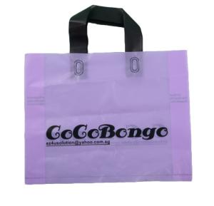 China 0.3m Loop Handle Plastic Bags factory