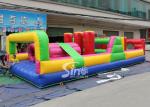 9m Long Kids Energy Challenge Inflatable Obstacle Course Pvc Tarpaulin From Sino