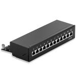 12 Port Pacthpanel UTP Wall Mount RJ45 Patch Panel Cat6 Cable Distributor