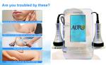 RF 3 In 1 Beautifying Cavitation Slimming Machine 40Khz Vacuum 120W