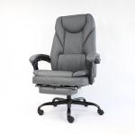 Executive Chair with Footrest Anji Manufactures Comfortable PU Leather Swivel
