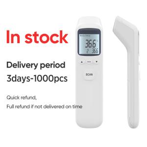 China White Non Contact Infrared Thermometer Medical Materials Accessories factory