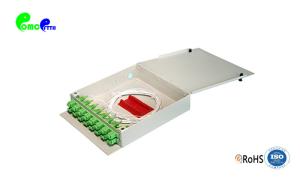 China SC 16F Fiber Termination Box Shock Resistance One Inlet Port 16 Ports Outlet factory