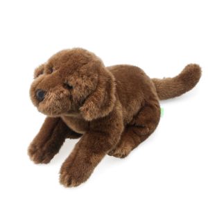 PP Cotton Filled Short Plush Simulation Dog Toy