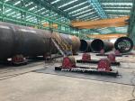 200 Ton Lead Screw Pipe Welding Rotator Heavy Duty Conventional With PU Wheels