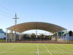 Architecture Steel Tensile Shade Structures Outdoor 50x100 M Sport Court Project