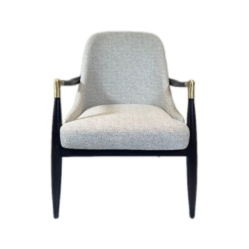 Wholesale Leisure Solid Wood Fabric Hotel Furniture Home Living Room Lobby Chair