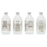 PVC Vinyl PET Shrink Mineral Water Bottle Label Stickers CMYK