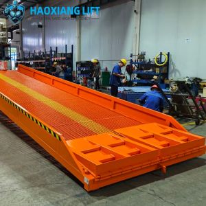 Mobile Dock Ramp for Forklifts - High Load Capacity & Anti-Slip Surface - Ideal