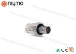 Self Locking Military Circular Connectors Metal Material Watertightness IP 68